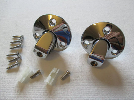 Holden HK HT HG Chrome Sun Visor Brackets