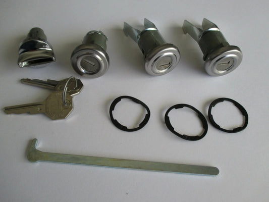 55-57 Chevrolet Ignition Door Boot Lock Set