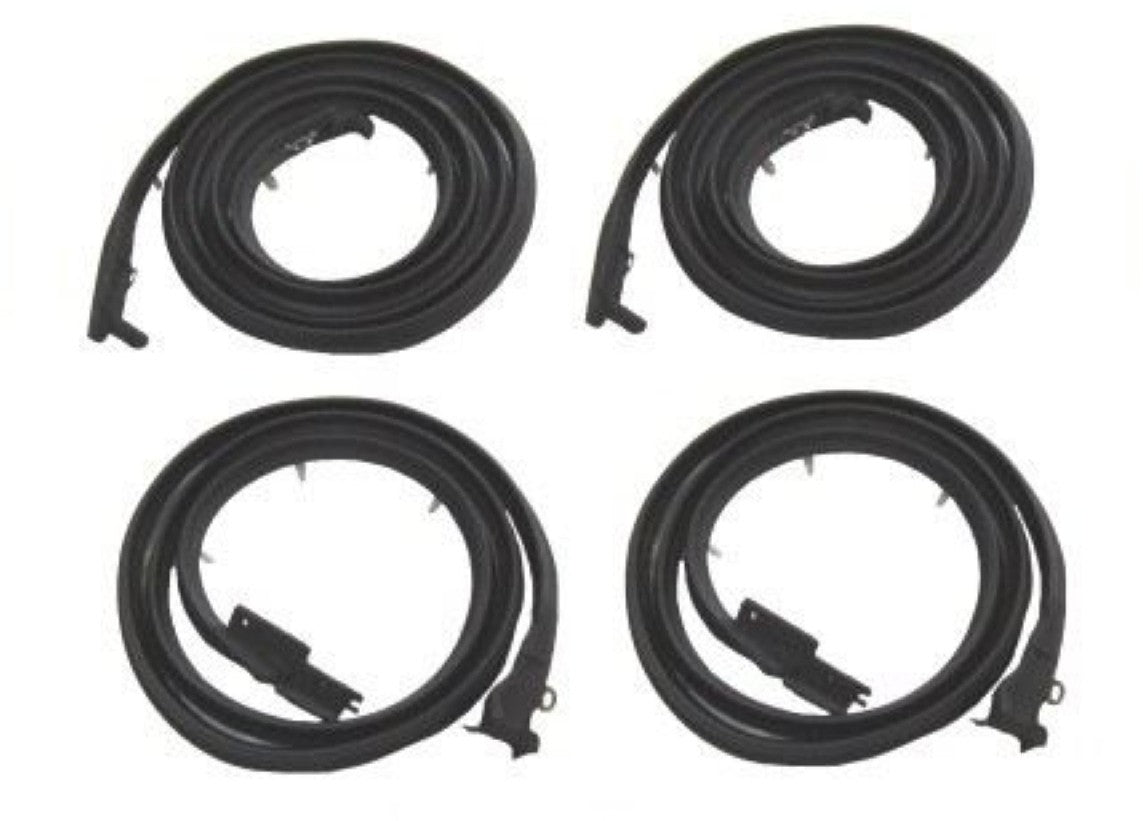 56-57 Chev 4 Door Hardtop Door Seal Set