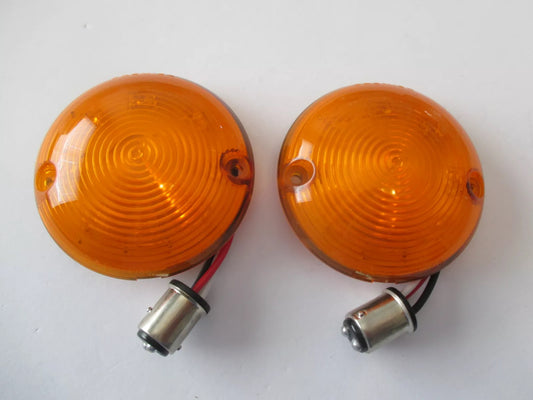 1957 Chevrolet 9 LED Amber Park Light Lenses