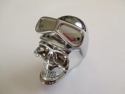 Chrome Biker Skull Gear Shift Knob
