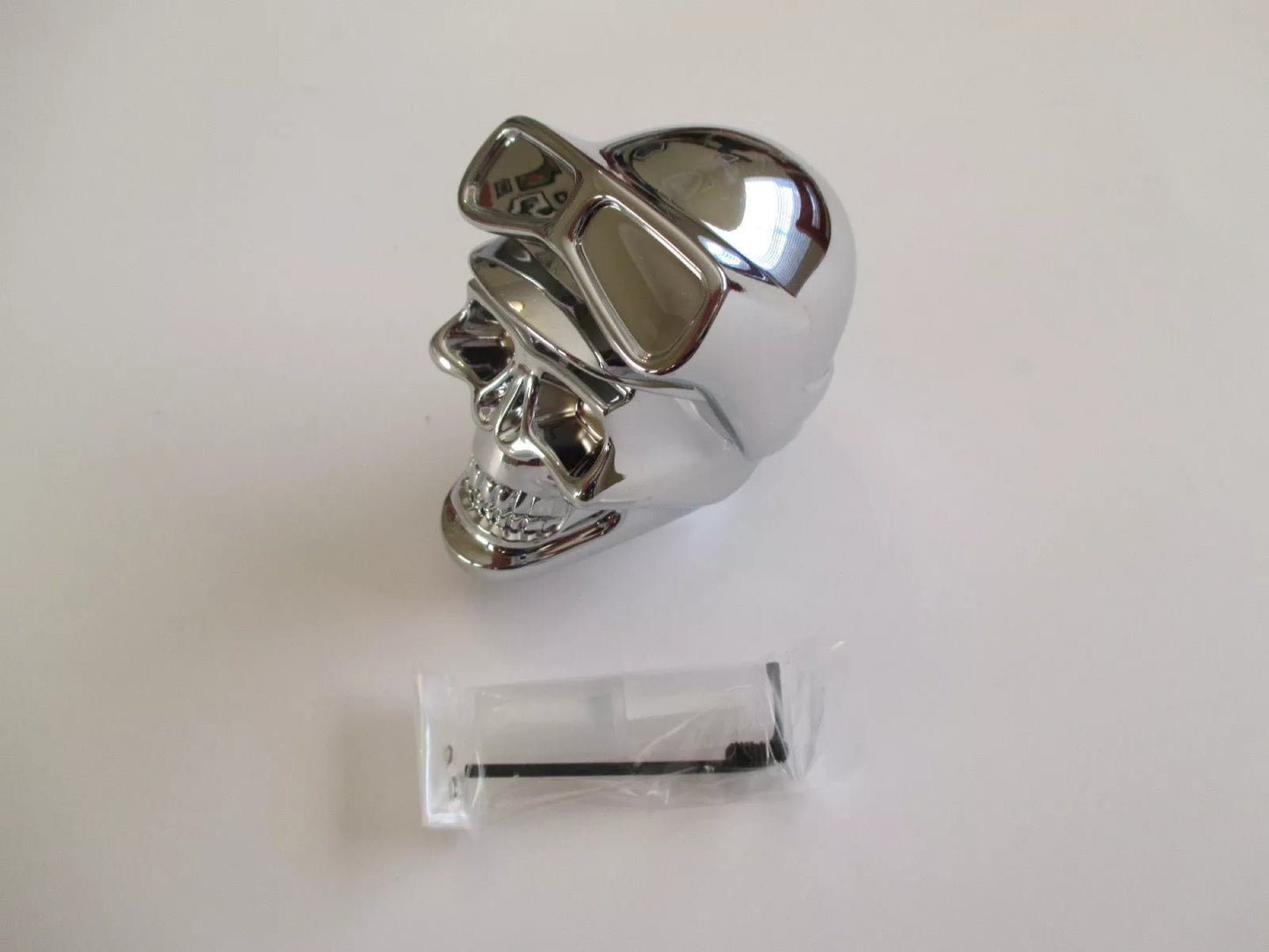 Chrome Biker Skull Gear Shift Knob