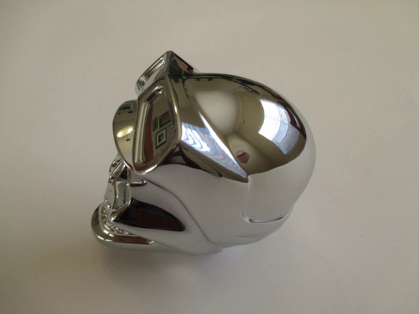 Chrome Biker Skull Gear Shift Knob