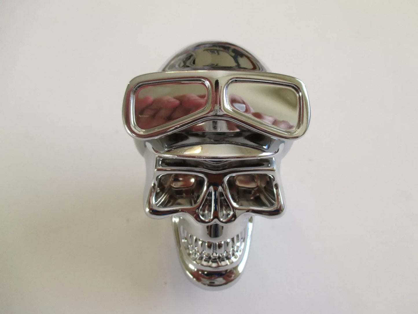 Chrome Biker Skull Gear Shift Knob