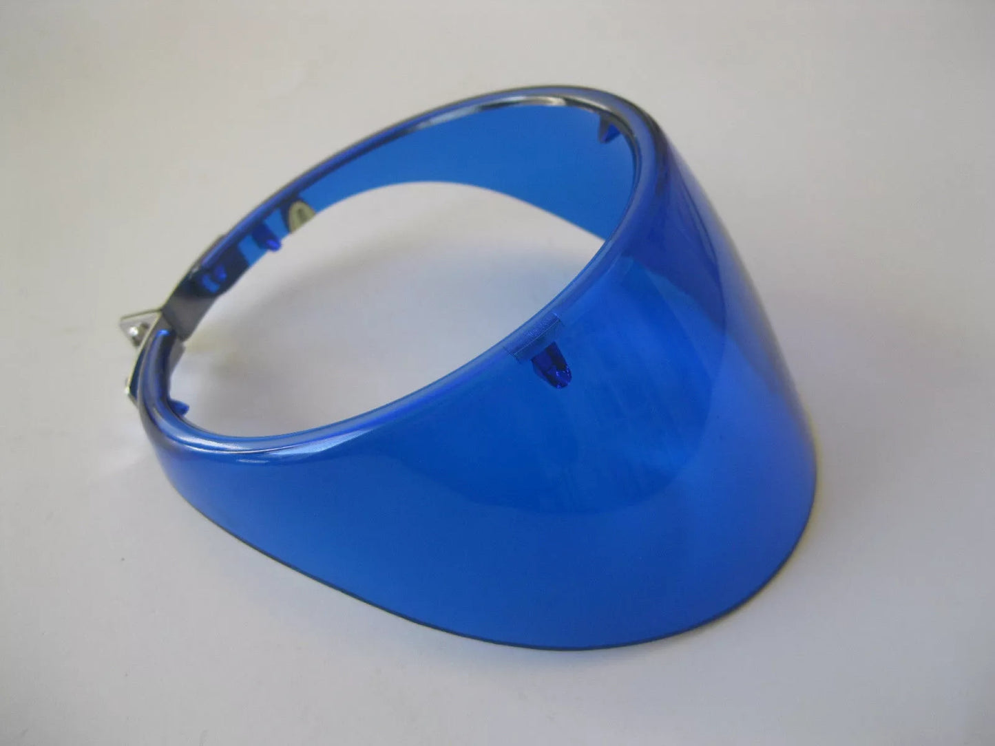 4" BLUE MIRROR VISOR