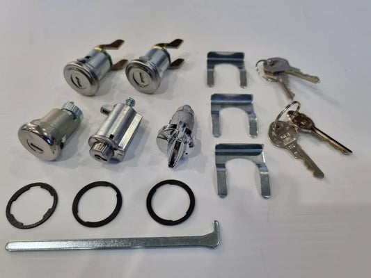 Holden EH Ignition Ribbed Door Boot Glove Box Locks Set
