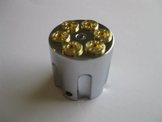 Chrome Gun Barrel Dash Knob