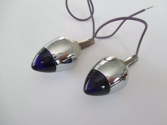 Purple LED Bullet Number Plate Bolts