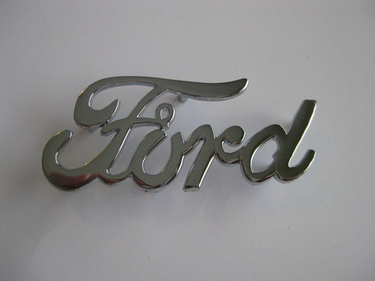 Chrome Ford Badge