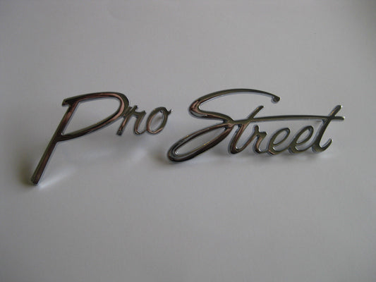 Chrome Pro Street Badge