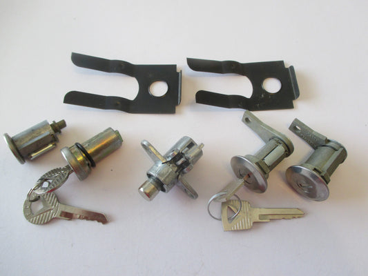 64-65 Mustang Ignition, glove box, boot and door locks