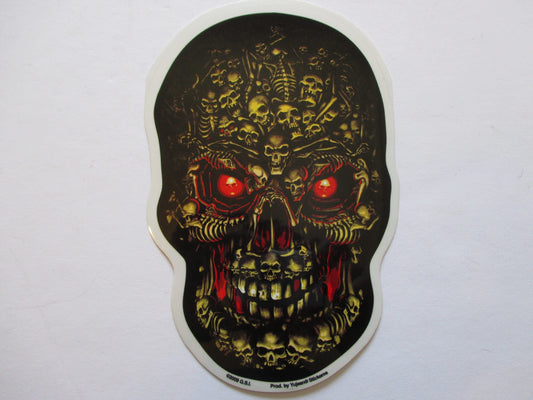Boneyard Skull Sticker