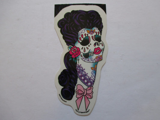 Lace Skull Sticker