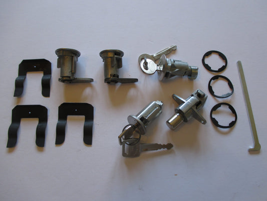 67-68 Mustang Ignition, glove box, boot and door locks