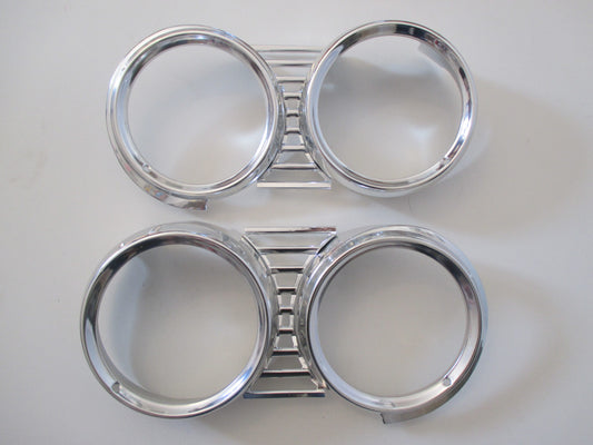 61 Chev Headlight Bezels