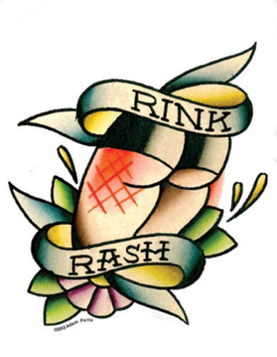 Rink Rash Sticker