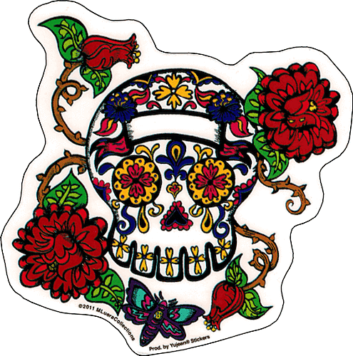 Thorned Roses Sticker