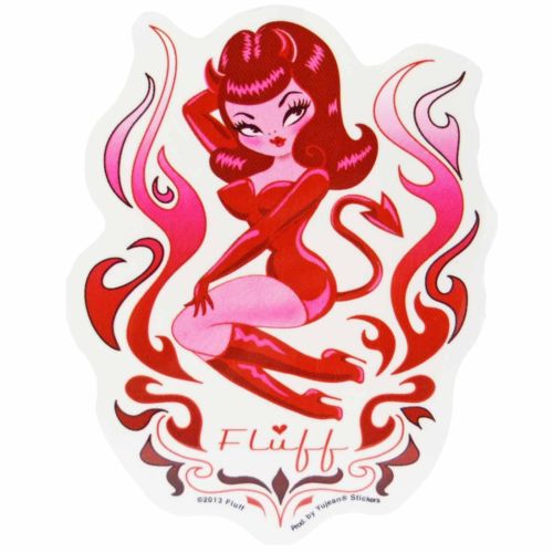 Devil Girl Sticker
