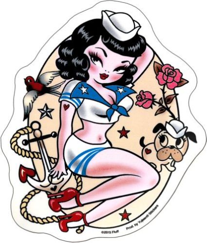 Sailor Girl Sticker