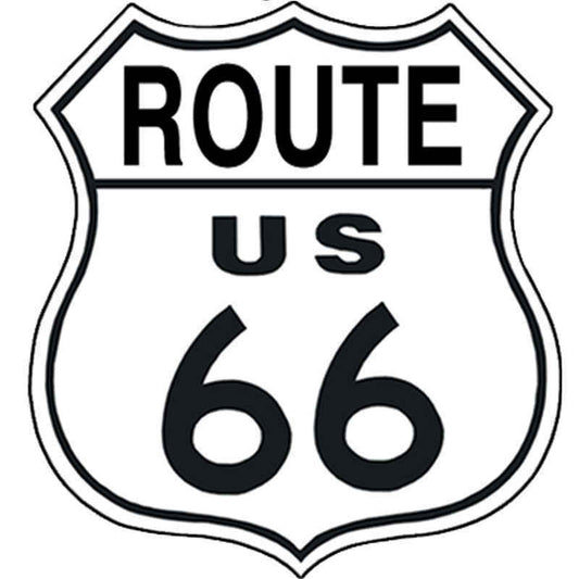 Route 66 Shield Tin Sign
